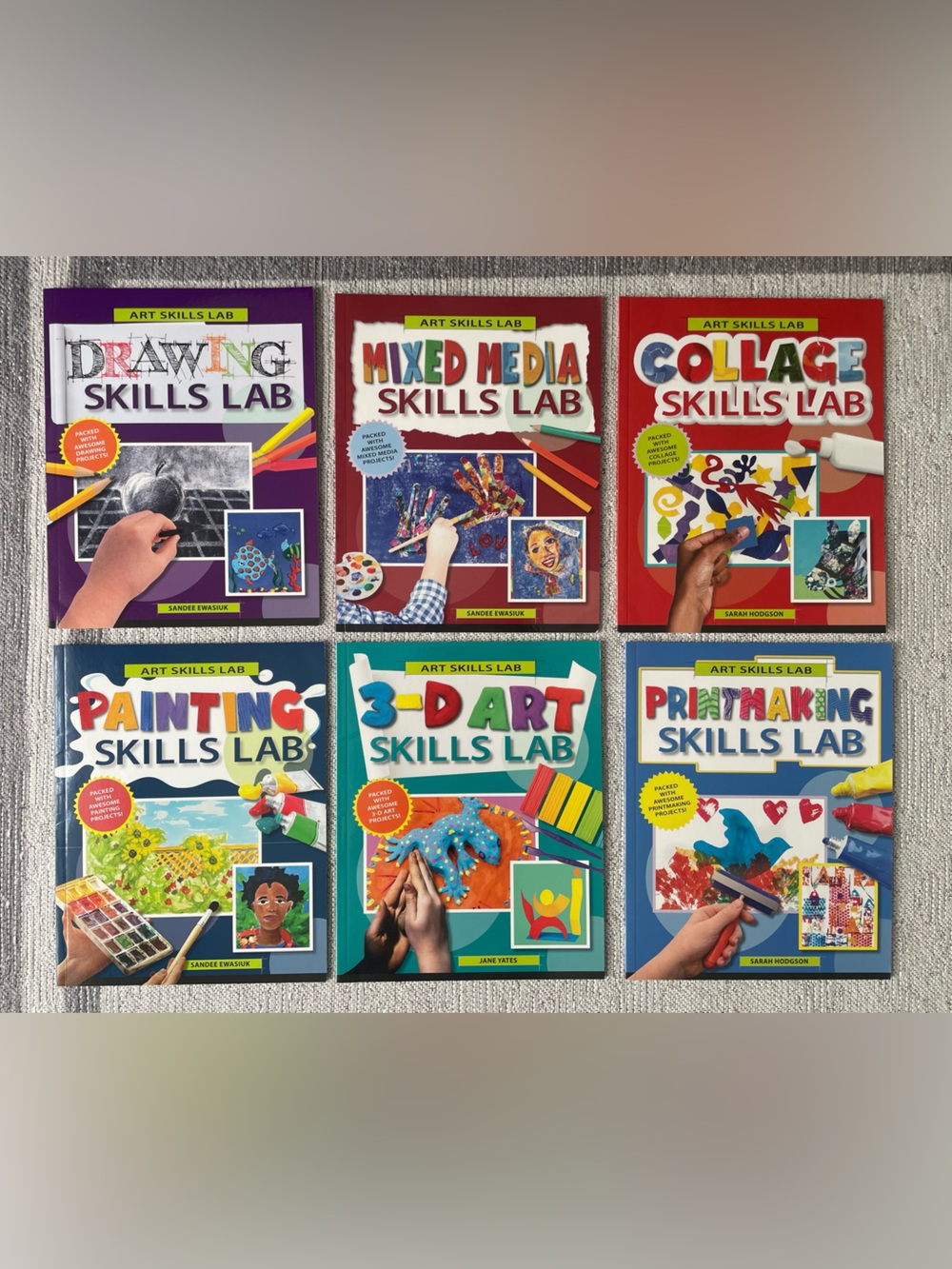 Perfect Summer Activity: Art Projects Skills Lab Books Set